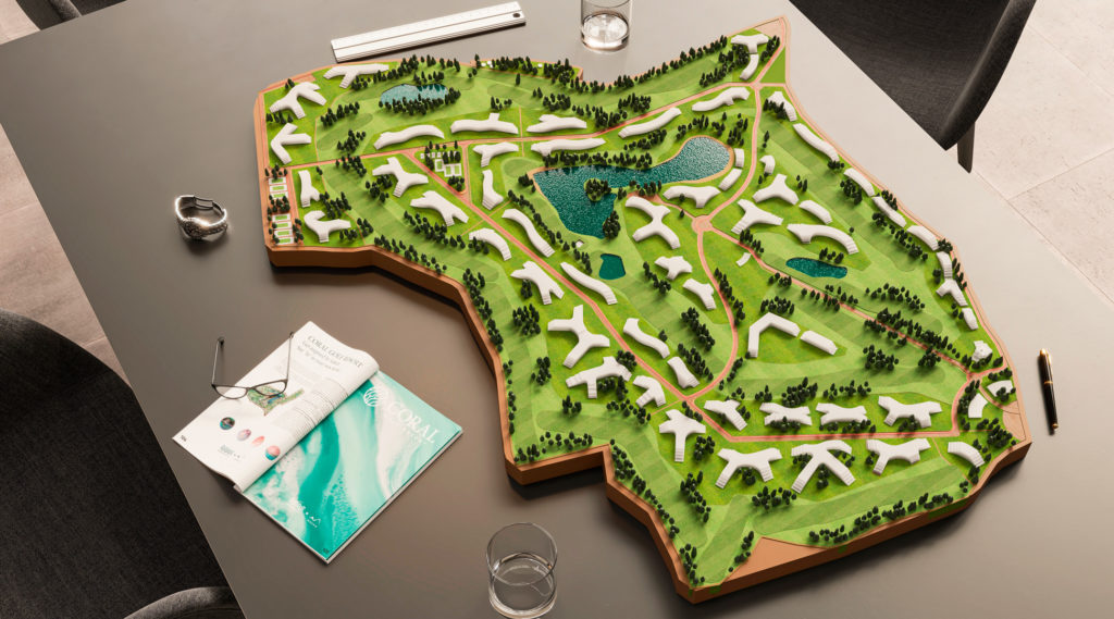 maqueta coral golf resort